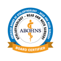 Board-Certified by the American Board of Otolaryngology - Head and Neck Surgery (ABOHNS) Badge